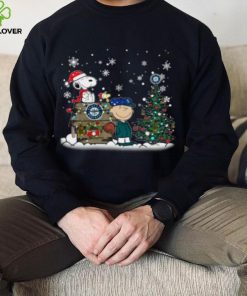 MLB Seattle Mariners Snoopy Charlie Brown Christmas Shirt