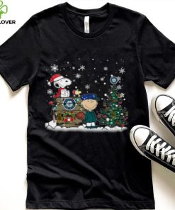 MLB Seattle Mariners Snoopy Charlie Brown Christmas Shirt