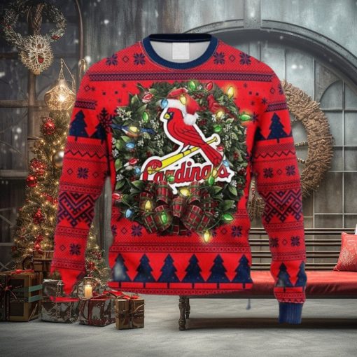 MLB St Louis Cardinals Christmas Ugly Sweater For Men Women