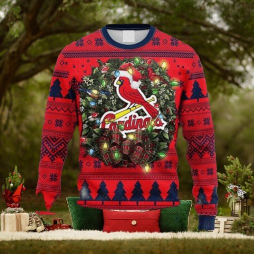 MLB St Louis Cardinals Christmas Ugly Sweater For Men Women