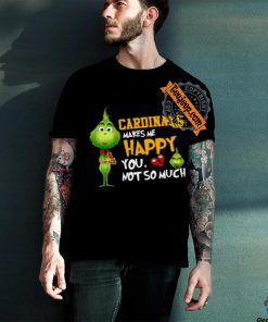 MLB St.Louis Cardinals Makes Me Happy You Not So Much Grinch Baseball Sports hoodie, sweater, longsleeve, shirt v-neck, t-shirt