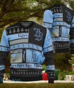 MLB Tampa Bay Rays Logo New Ugly Christmas Sweater