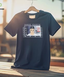 MLB Team Apparel Youth New York Yankees Aaron Judge Navy Jumbotron shirt
