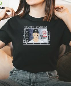 MLB Team Apparel Youth New York Yankees Aaron Judge Navy Jumbotron shirt