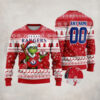 Indianapolis Colts Santa Claus Dance Blue Womens Ugly Christmas Sweater