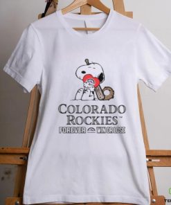 MLB The Peanuts Movie Snoopy Forever Win Or Lose Baseball Colorado Rockies shirt 3 MLB The Peanuts Movie Snoopy Forever Win Or Lose Baseball Colorado Rockies shirt