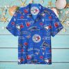 MLB Washington Nationals Jack Skellington And Zero Hawaiian Shirt, MLB Hawaiian Shirt Gift For Fans