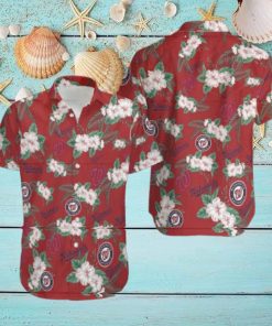 MLB Washington Nationals Hawaiian Shirt, MLB Hawaiian Shirt Gift For Fans