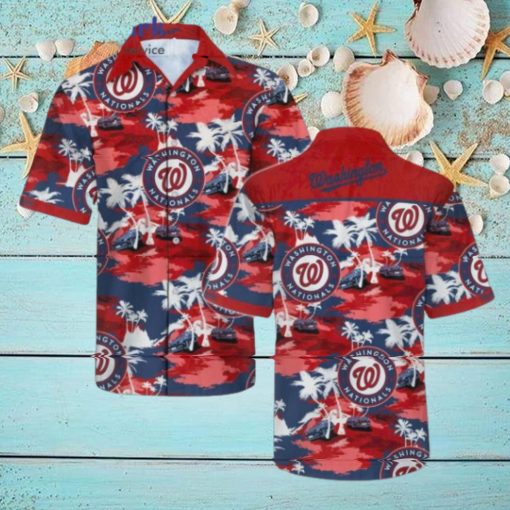 MLB Washington Nationals Hawaiian Shirt, MLB Hawaiian Shirt