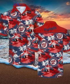 MLB Washington Nationals Hawaiian Shirt, MLB Hawaiian Shirt