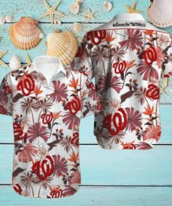 MLB Washington Nationals Hawaiian Shirt, Washington Nationals Hawaiian Shirt