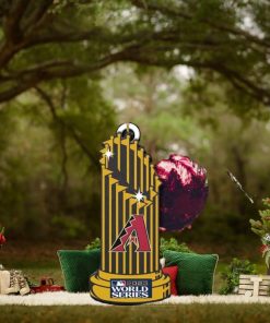 MLB World Series 2023 Champions Trophy Arizona Diamondbacks Tree Decorations Holiday Gift Ornament