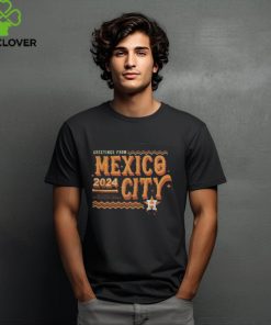 MLB World Tour Mexico Shirt Houston Astros Fanatics Branded 2024 MLB World Tour Mexico City Series T Shirt