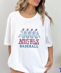 MLB X Grateful Dead X Angels retro logo shirt 3 MLB X Grateful Dead X Angels retro logo shirt