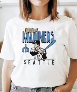 MLB x Topps Seattle Mariners baseball 2023 retro shirt