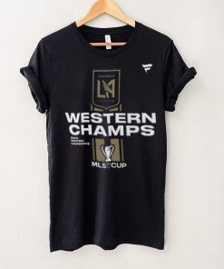 MLS Adult 2023 Conference Champions Los Angeles FC Locker Room T Shirt