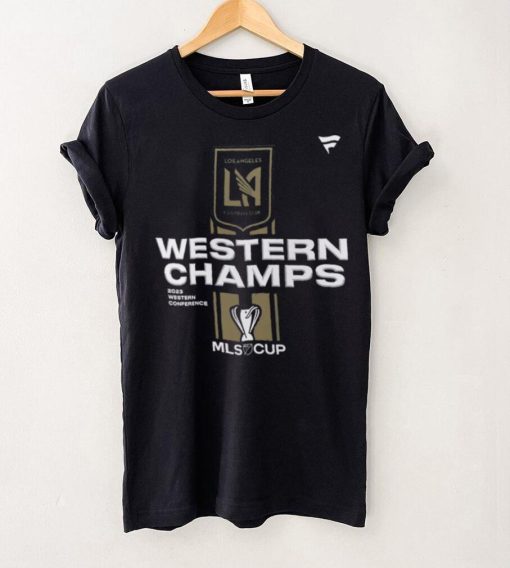 MLS Adult 2023 Conference Champions Los Angeles FC Locker Room T Shirt