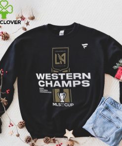 MLS Adult 2023 Conference Champions Los Angeles FC Locker Room T Shirt