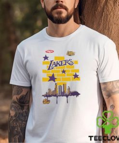M&N x Tats Cru City Tee Los Angeles Lakers Shirt
