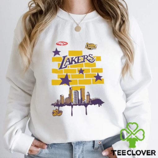 M&N x Tats Cru City Tee Los Angeles Lakers Shirt