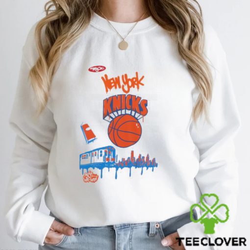 M&N x Tats Cru City Tee New York Knicks Shirt