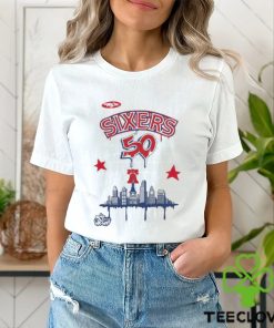M&N x Tats Cru City Tee Philadelphia 76ers Shirt