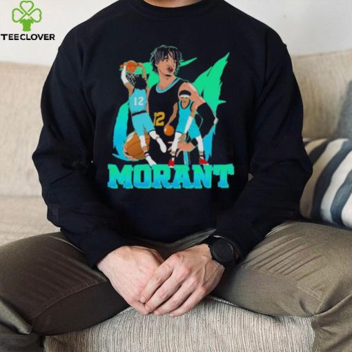 Temetrius Jamel Ja Morant Retro Fanart Shirt