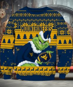 MOUNTAINEERS GRNCH CHRISTMAS UGLY SWEATER
