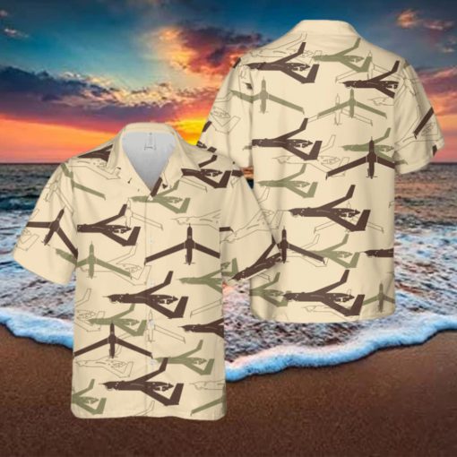 MQ 27 Insitu Scan Eagle Silhouette Hawaiian Shirt