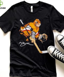 Laurent Brossoit Vegas Hockey Signature Illustration Shirt