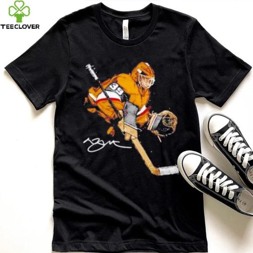 Laurent Brossoit Vegas Hockey Signature Illustration Shirt