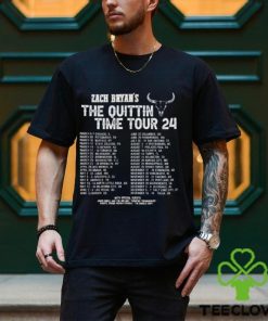 Zach Bryan The Quitting Time Tour 2024 Shirt 1 Zach Bryan The Quitting Time Tour 2024 Shirt