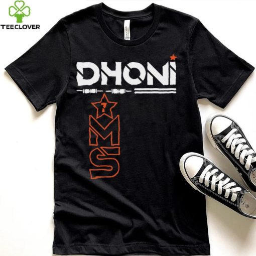 MS Dhoni Mahendra Singh Dhoni Memorabilia T Shirt