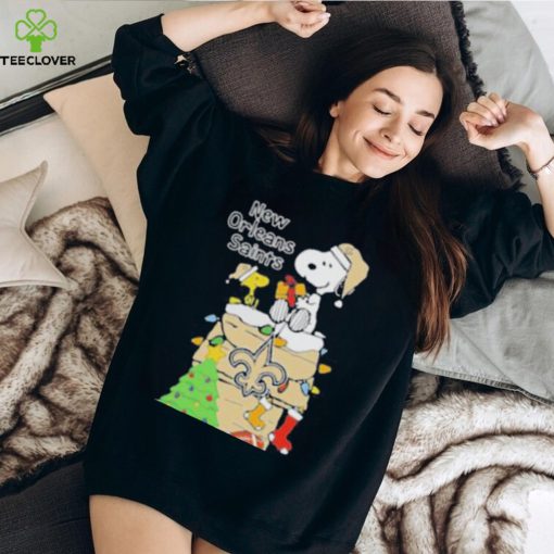 Christmas Snoopy New Orleans Saints Shirt