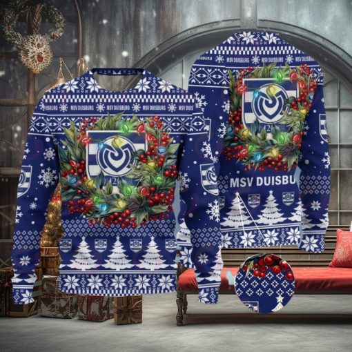 MSV Duisburg Bundesliga Ugly Sweater