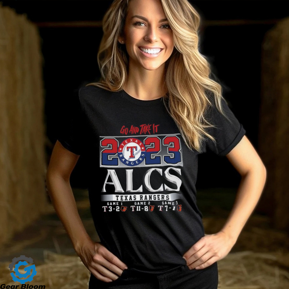 Texas Rangers ALCS 2023 Go And Take It Baseball Jersey - Cathottees