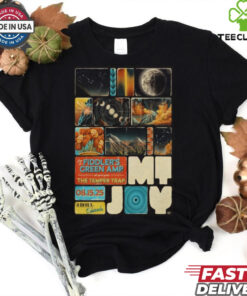 MT. Joy At Fiddler’s Green AMP On Aug 15 2025 In Denver CO Tour Poster Shirt