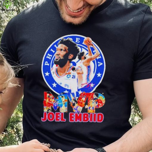 MVP Joel Embiid #21 Philadelphia 76ers 2023 hoodie, sweater, longsleeve, shirt v-neck, t-shirt