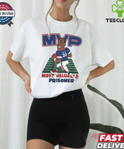 MVP most valuable prisoner caricature shirt