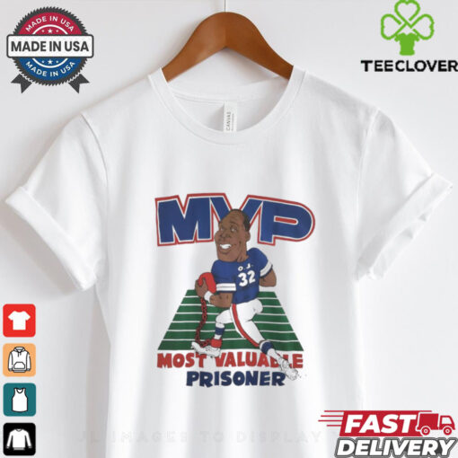 MVP most valuable prisoner caricature shirt