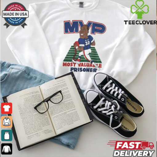 MVP most valuable prisoner caricature shirt