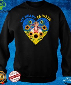 MY HEART IS WITH UKRAINE, Ukrainian Flag Traditional Women Sweatshirt 2 MY HEART IS WITH UKRAINE, Ukrainian Flag Traditional Women Sweatshirt