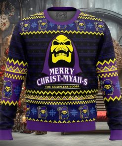 MYAH rry Christ MYAHs He Man Ugly Christmas Sweater