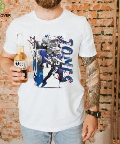 Mac Jones number 10 New England Patriots football player pose poster shirt
