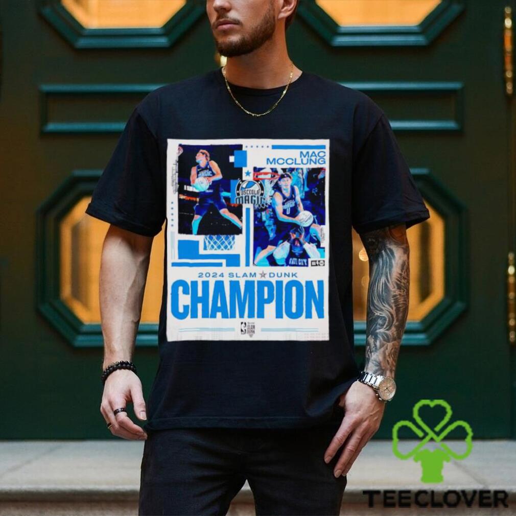 Mac McClung 2024 ATT Slam Dunk Champion poster shirt Mac McClung 2024 ATT Slam Dunk Champion poster shirt