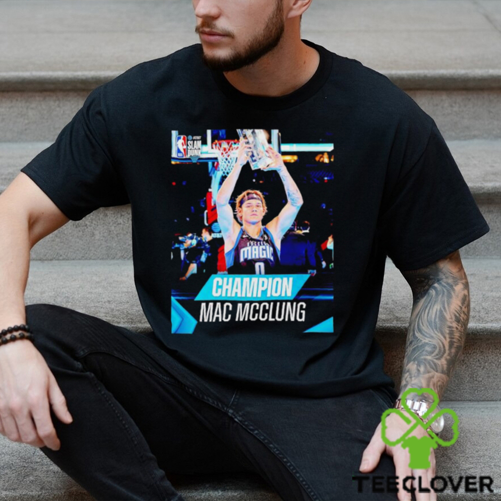 Mac McClung ATT Slam Dunk Champion poster shirt Mac McClung ATT Slam Dunk Champion poster shirt