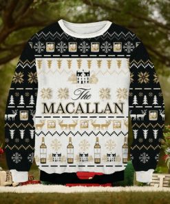 Macallan For Christmas Gifts Ugly Christmas Wool Knitted Sweater