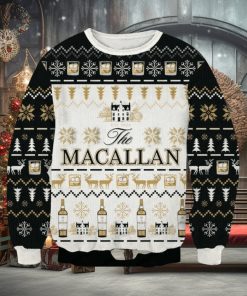 Macallan For Christmas Gifts Ugly Christmas Wool Knitted Sweater