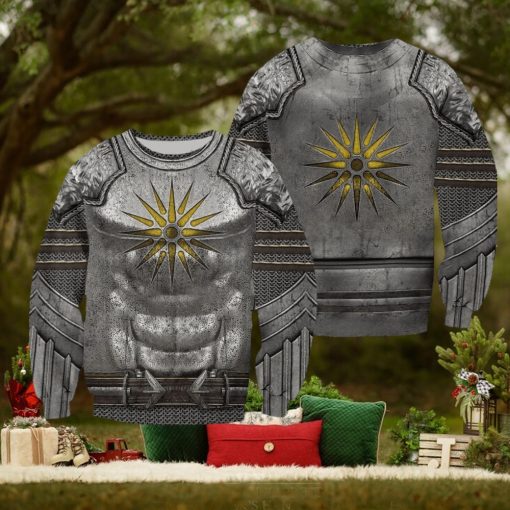 Macedonia Armor For Christmas Gifts Ugly Christmas Holiday Sweater