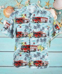 Machesney Park Illinois North Park Fire Protection District Hawaiian Shirt